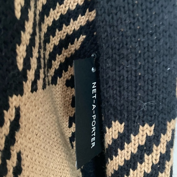 Mother of Pearl Blake Checked Organic Cotton Cardigan Sweater NWT - Picture 10 of 15